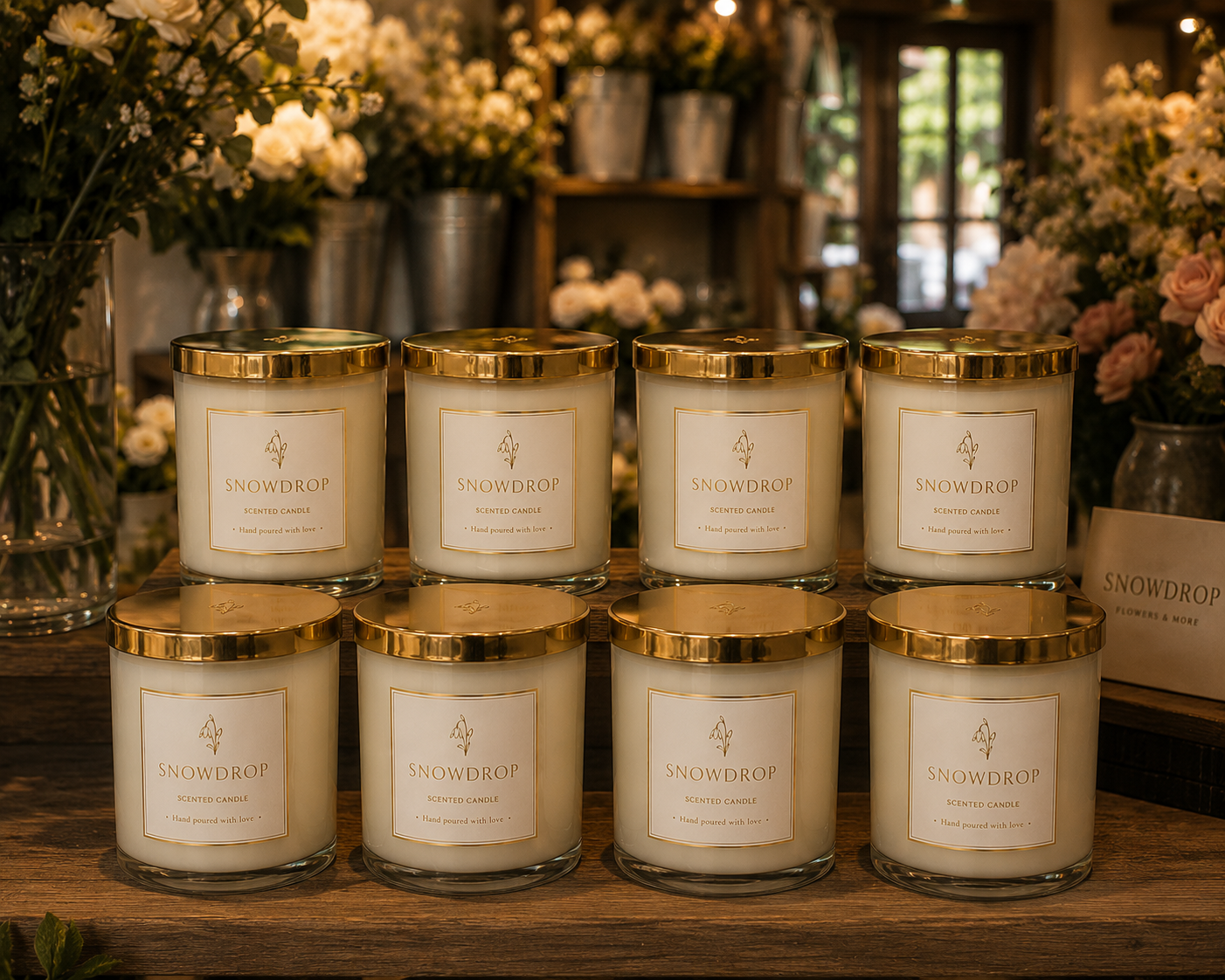 Private Label аромасвічки Snowdrop