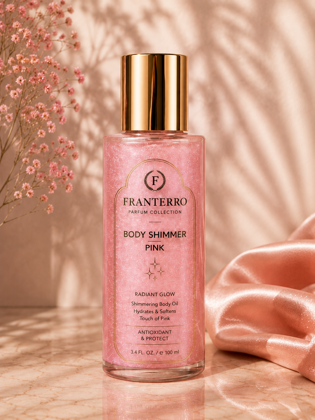 FRANTERRO — BODY SHIMMER PINK