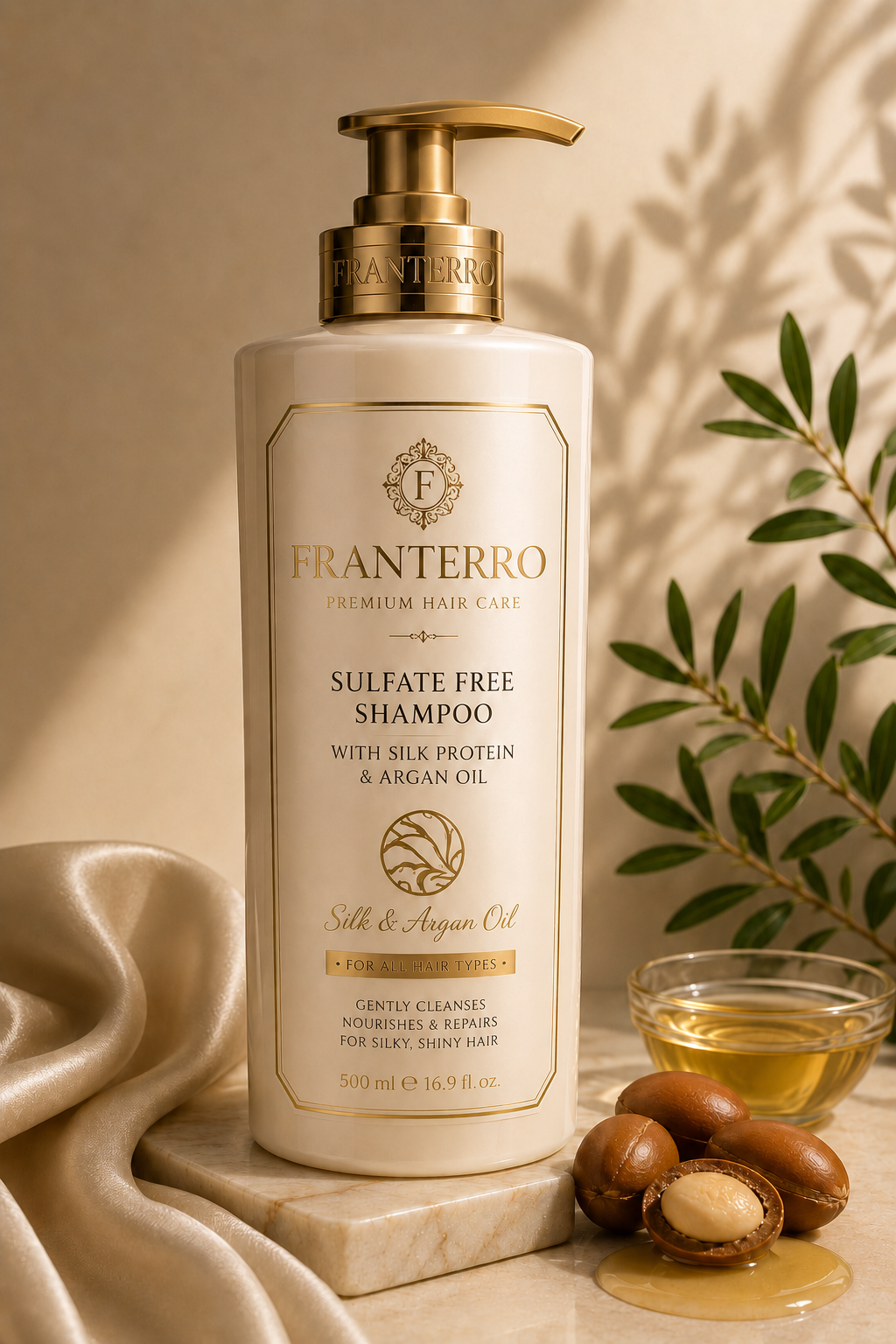 FRANTERRO — SILK & ARGAN OIL